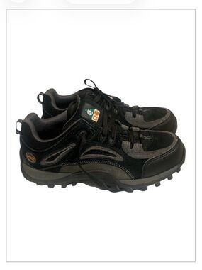 Timberland Pro Series Low Top Steel Toe Safety Shoes Lace Up Men size 8.5W